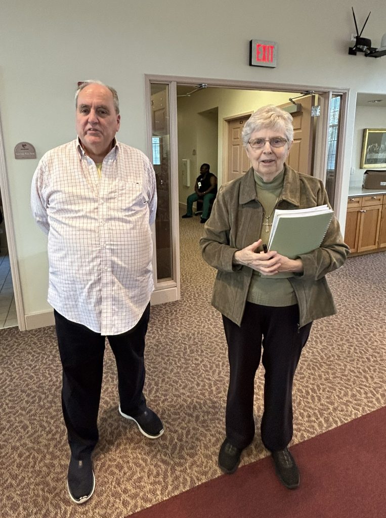 Brother Mickey McGrath and Sister Judith Jackson