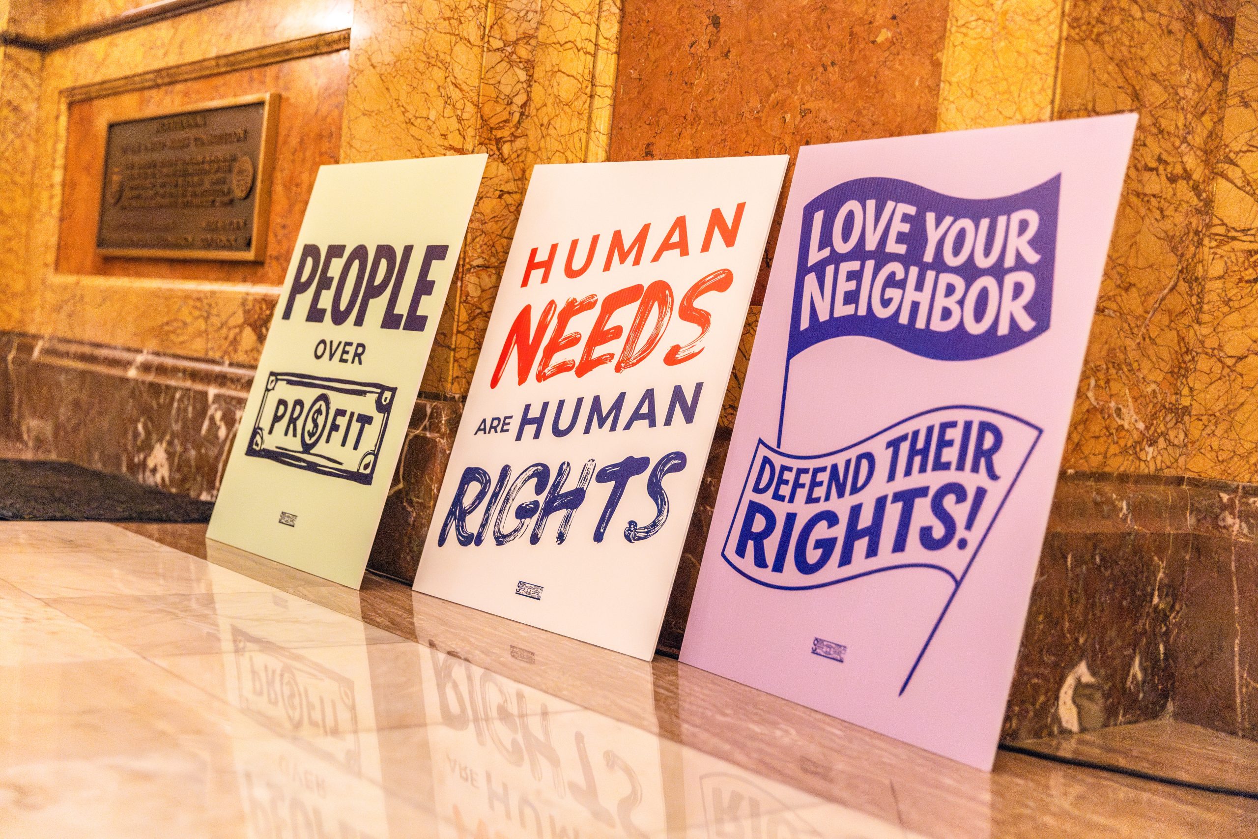 Human Needs Are Human Rights Rally Draws Hundreds to the Kansas State Capitol