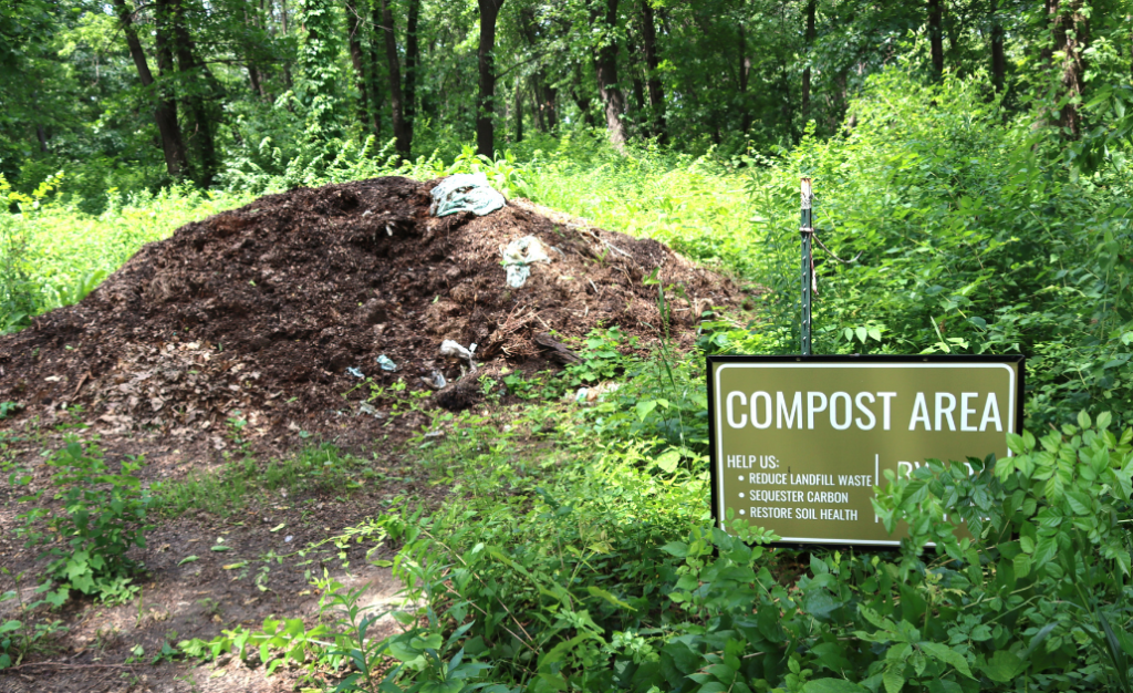 image of a compost pile